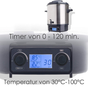 Digital Stérilisateur électrique, réservoir de stérilisateur, cocotte, cuiseur pour la <span class=keywords><strong>conservation</strong></span> automatique du <span class=keywords><strong>vin</strong></span> <span class=keywords><strong>chaud</strong></span> - Product Image 2