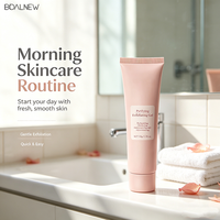 Gel exfoliant purifiant OEM ODM, gel nettoyant rafraîchissant, hydratant, rajeunissant, gel exfoliant pour le visage et le corps, gel exfoliant VC