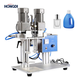 Machine de bouchage automatique mécanique à haute efficacité pour les canettes, les bouteilles en plastique/métal, l'utilisation alimentaire et des boissons, garantie 1 an - Product Image 2