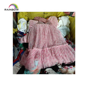 เสื้อผ้าเด็กมือสองเกรดเอ ฤดูร้อน น้ำหนัก 50 กก. 100 กก.  แบบมัดเป็นก้อน  สินค้าวินเทจจากจีน - Product Image 5