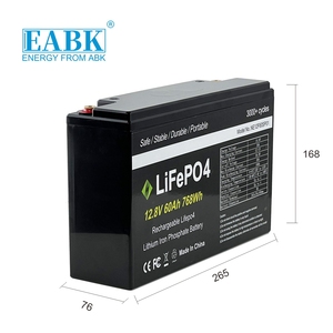 For Solar System/Home Backup Power/Electric Vehicle 3000+ Cycles IP65 12V 60Ah <b>Battery</b> Lithium Ion <b>Batteries</b> - Product Image 2