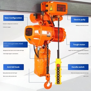 220V 380V hhbb thép Chain hoist Electric với xe đẩy 3t không dây điều khiển từ xa nhỏ gọn thấp-giải phóng mặt bằng Lift cho bán lẻ & khách sạn - Product Image 6
