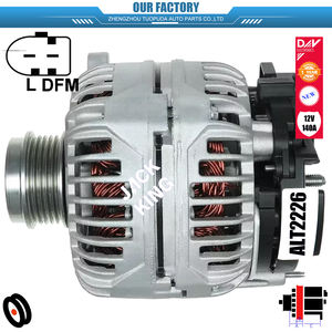 ALT2226 Nuevo <span class=keywords><strong>Alternador</strong></span> para <span class=keywords><strong>Audi</strong></span> <span class=keywords><strong>A4</strong></span> 1,9 TDI 2001 0124525010 0124525062 0124525089 0986044460 F00E100556 - Product Image 2