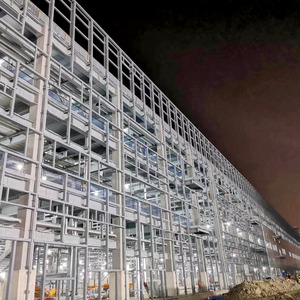 Estructura de Acero Metálica para Edificios Industriales al por Mayor, Estructura de Acero de Larga Duración para Apartamentos y Oficinas, Estructura de Acero para Arquitectura - Product Image 3