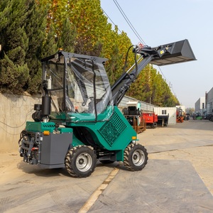 Cargadora de Ruedas Telescópica Compacta con Cubierta Impermeable de PVC, Capacidad de Carga de 500 kg, Altura de Elevación de 3350 mm, para Proyectos de Granjas, Ranchos y Pequeñas Explotaciones Agrícolas - Product Image 3