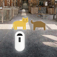 Lecteur de puces portable par identification par radiofréquence, scanner d'animaux en ABS, 1000 emplacements de mémoire, 134,2 kHz, compatible Windows 7