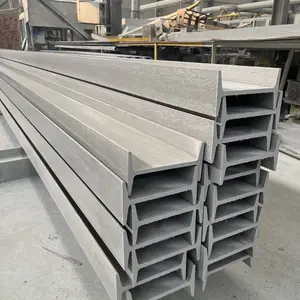 Smooth Surface Fiberglass Plastic I-Beam For Building Construction With Cutting Processing Service