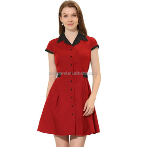 Disfraz de Cosplay de la Musical Waitress, Uniforme Azul de <span class=keywords><strong>Camarera</strong></span> con Delantal para <span class=keywords><strong>Mujer</strong></span> Adulta - Product Image 3
