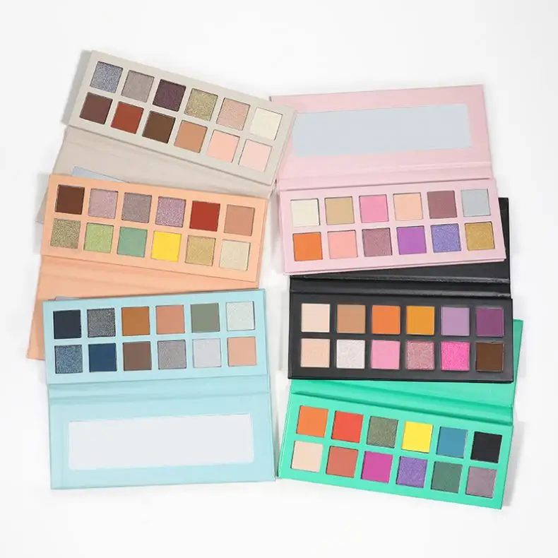 Cao Kết thúc Tạo Ra Thương Hiệu của Bạn Tàn Ác Miễn Phí Khỏa Thân Eyeshadow Palette Long Lanh Matte Khỏa Thân Làm Eyeshadow Palette