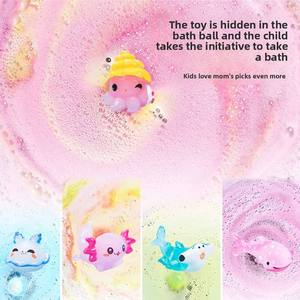 Juego de Bolas de Sal para Baño con Juguetes Sorpresa, 60g*12 Piezas, Bolas de Baño para Niños - Product Image 4