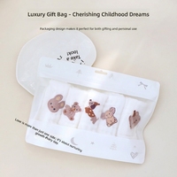 Bavoirs et lingettes carrés pour bébé 100% coton personnalisables, imperméables, doux et absorbants, 29x29cm, 0-3 ans, OEM ODM, vente en gros directe