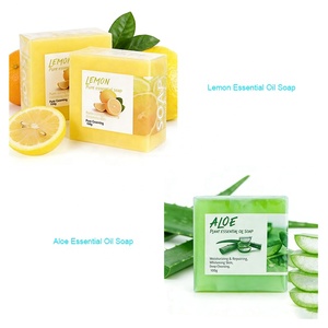 Jabón Artesanal en Barra con Aceites Esenciales de Frutas, 100g, Fragancia Frutal, Limpieza Suave, Hidratante, para el Cuidado de la Piel del Rostro y Cuerpo, para Baño Diario - Product Image 3