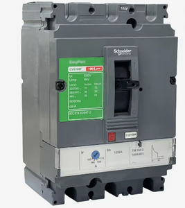 LV516333 Molded Case Circuit Breaker 3 Pole 160A 36kA 50/60Hz EN/IEC 60947 Fixed Mount <b>Power</b> Distribution <b>Switch</b> - Product Image 1