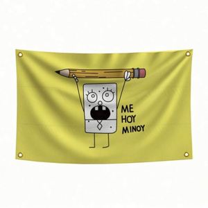 Good Quality 100% Polyester 3x5FT Digital Printing Custom SpongeBob SquarePants Flags <b>Banners</b> - Product Image 1