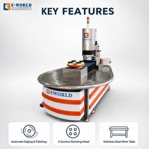 Machine de meulage de bord intelligente, conception tout-en-un hautement intégrée, adaptée à diverses dalles de verre et de pierre, vente chaude - Product Image 5