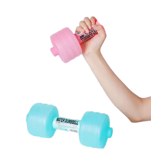Mancuernas Ajustables de ABS para Mujeres - Equipo de Gimnasio en Casa para Entrenamiento de Brazos con Botella de Agua para Ejercicios de Yoga - Product Image 1