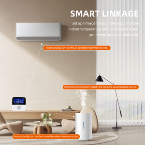 Sensor de Temperatura y Humedad WIFI Tuya con Pantalla LCD, Termostato Digital para Hogar Inteligente, Compatible con SmartLife, Alexa y Google Assistant - Product Image 2
