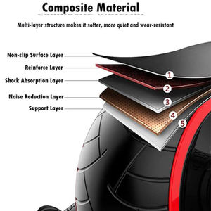 Material de goma del rodillo de <span class=keywords><strong>rueda</strong></span> Ab de rebote automático de alta intensidad para Fitness y entrenamiento muscular abdominal en casa - Product Image 3