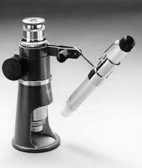 อุปกรณ์ปิดตาสำหรับตรวจตาแบบ SS Gun พร้อมไฟลำแสงและตัวยึด (โลหะ พลาสติก สีดำ) - Product Image 3