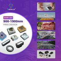 LED SWIR à ondes courtes infrarouges Tianhui haute puissance 1050-1750nm pour capteur de mesure de glucose non invasif