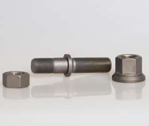 भारी ट्रक ऑटो भागों बांधनेवाला पदार्थ पेंच पहिया संवर्धन M22X1.5/M22X2.0X114 BPW ट्रक के लिए पहिया बोल्ट - Product Image 4