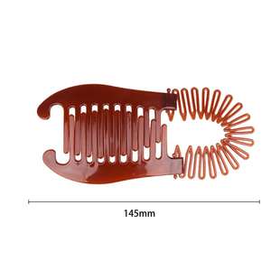 Pinces à cheveux en plastique bon marché en gros emboîtement élastique avec longue queue de cheval extensible pince <span class=keywords><strong>banane</strong></span> accessoires de cheveux pour les femmes - Product Image 6