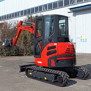 Envío gratis mini excavadora de 3,5 toneladas mini excavadora CE/EPA hidráulica granja pequeña excavadora 1 tonelada 2 toneladas precios cubo pulgar para la venta - Product Image 2