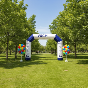 Arche gonflable géante personnalisée avec logo, toile de fond photo pour mariage/festival Pride/<span class=keywords><strong>ouverture</strong></span> de magasin/promotion en centre commercial/entrée de marché - Product Image 6