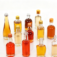 Fabricant direct ; Bouteilles miniatures vides de haute qualité pour spiritueux (30 ml, 100 ml) avec bouchon à vis ; Convient pour le whisky, la vodka et autres boissons.
