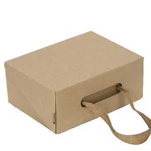Nhà <span class=keywords><strong>S</strong></span>ản Xuất Bán Buôn Giá Hộp Màu Đen Với Xử Lý Cho Giày Bao Bì Giày Bao Bì Giấy Hộp Quà Tặng - Product Image 5
