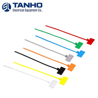 Attaches-câbles autobloquantes en nylon 66 CHCC, toutes tailles, écologiques, 4 mm x 200 mm, options multicolores, échantillon gratuit disponible