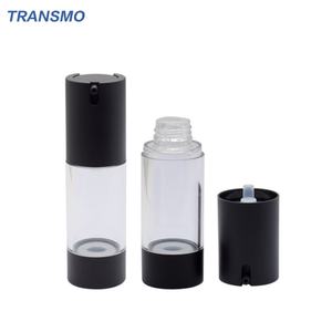 Flacon pompe sans air vide en gros, flacon pulvérisateur en plastique de 30 ml avec recharge de toner, flacon de voyage pour parfum, lotion, crème, cosmétiques - Product Image 1