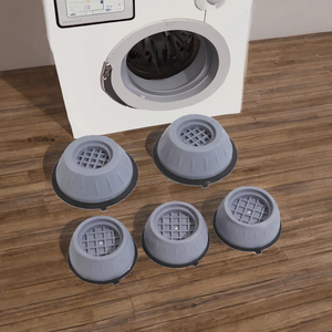 4 pièces de patins en caoutchouc anti-vibration, antidérapants et silencieux pour machines à laver universelles, réfrigérateurs et meubles - Product Image 1