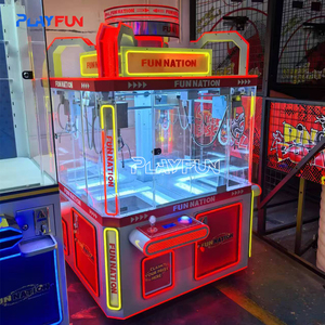 Giá thấp 4 người chơi đồng tiền hoạt động mini Claw Crane Máy búp bê Máy <span class=keywords><strong>Arcade</strong></span> Trò chơi đồ chơi may mắn rainbox cho trung tâm trò chơi - Product Image 1