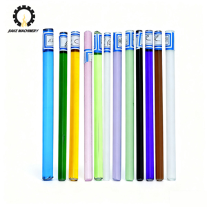 Set di 18 Barre di <span class=keywords><strong>Vetro</strong></span> Colorate, Diametro 6mm, Colori Misti, Alta Qualità in <span class=keywords><strong>Vetro</strong></span> Borosilicato 33, Kit per Soffiatura del <span class=keywords><strong>Vetro</strong></span> Fai-da-Te - Product Image 5