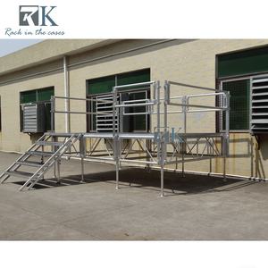 Scène en aluminium avec hauteur réglable, plateforme de concert en vente, RK RK-ASP1X2I, aluminium 6061-T6 et contreplaqué 750 kg/m² - Product Image 3