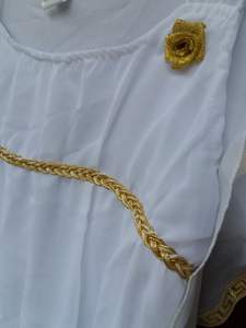 Niñas Niños Antiguo Egipcio Romano Griego Toga Chal César Disfraz - Product Image 6