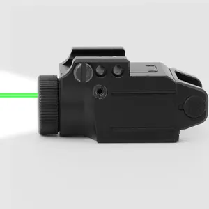 Viseur laser vert rechargeable de chasse compact et lumière LED tactique