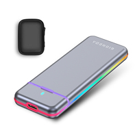 Hard Disc portabel 1TB, kecepatan tinggi 1TB Solid State Drive 512GB 1TB 2TB SSD tipe-c USB M.2 NVME PICe 3.0 untuk Laptop