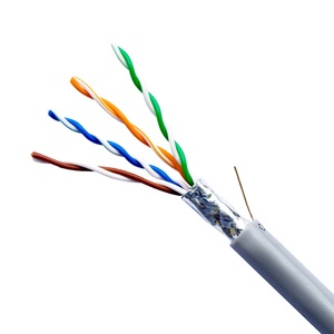 Quảng Châu ght Cáp nhà máy CAT5E 6 6A 7 <span class=keywords><strong>FTP</strong></span> 24AWG Đồng CCA <span class=keywords><strong>ccag</strong></span> OEM/ODM hỗ trợ 305m 1000ft giá CuộN LAN Cáp - Product Image 4