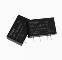 TYRSHI SSR DD480 Plastik Universal Motor Single Phase Solid State Relay DC Kecil AC 220V 5A