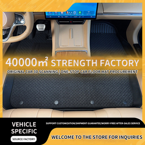 Alfombrillas de coche para <span class=keywords><strong>Volkswagen</strong></span> <span class=keywords><strong>Sharan</strong></span> (2012-2019) Ecológico Resistente al desgaste Antideslizante Impermeable Heavy Duty - Product Image 2