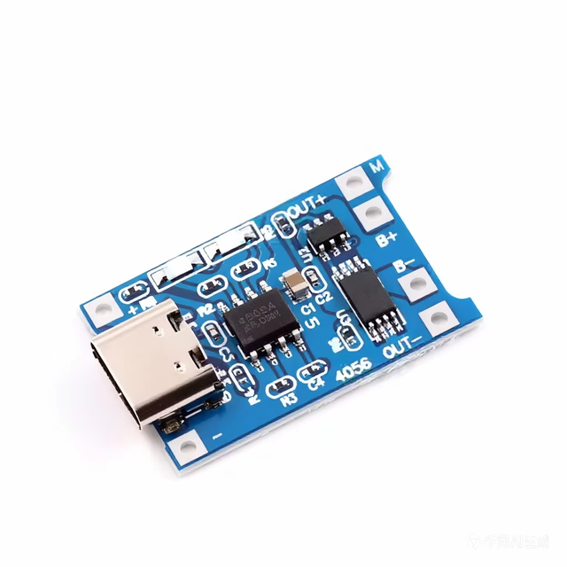 TP4056 1A Li-ion Battery Charger Module with DW01 Protection for 3.7V 18650 Cell USB 5V Input CC/CV Charging Board 4.2V Cutoff