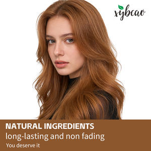 Crema <span class=keywords><strong>Tinte</strong></span> Capilar Herbal Canela Cálida con Ginseng y Manzanilla, Fórmula Vegetal, Brillo Radiante, No Irritante, 500ml, Suministro OEM - Product Image 5