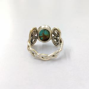 <b>Turquoise</b> <b>Ring</b> 925 Sterling Silver Gemstone <b>Ring</b> <b>Turquoise</b> Handmade Collection Fine <b>Rings</b> Silver Jewelry Bulk price - Product Image 5