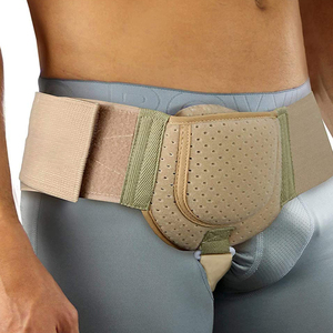 เข็มขัดพยุงไส้เลื่อนข้อสําหรับผู้ชายเหมาะกับโครงสร้างรองรับไส้เลื่อนหลังการผ่าตัดด้านซ้ายหรือขวา - Product Image 1