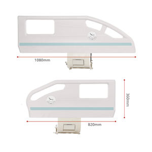 <span class=keywords><strong>Lit</strong></span> médical électrique multifonctionnel pour hôpital avec barrières latérales certifiées ISO en PP et métal - Product Image 6