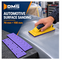 Bandes de papier abrasif en céramique violettes DMS B938 70 mm x 198 mm pour ponçage manuel automobile