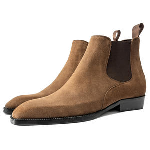 Chaussures habillées formelles pour hommes, style italien, en cuir, fabriquées à la main, chaussures décontractées en cuir pour mariage - Product Image 6