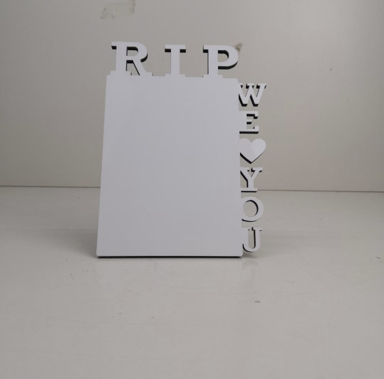 RIP we love you сублимационная МДФ рамка для фотографий